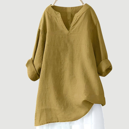 Nora™ | Women's Relaxed V-Neck Blouse