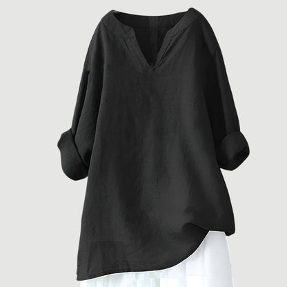 Nora™ | Women's Relaxed V-Neck Blouse