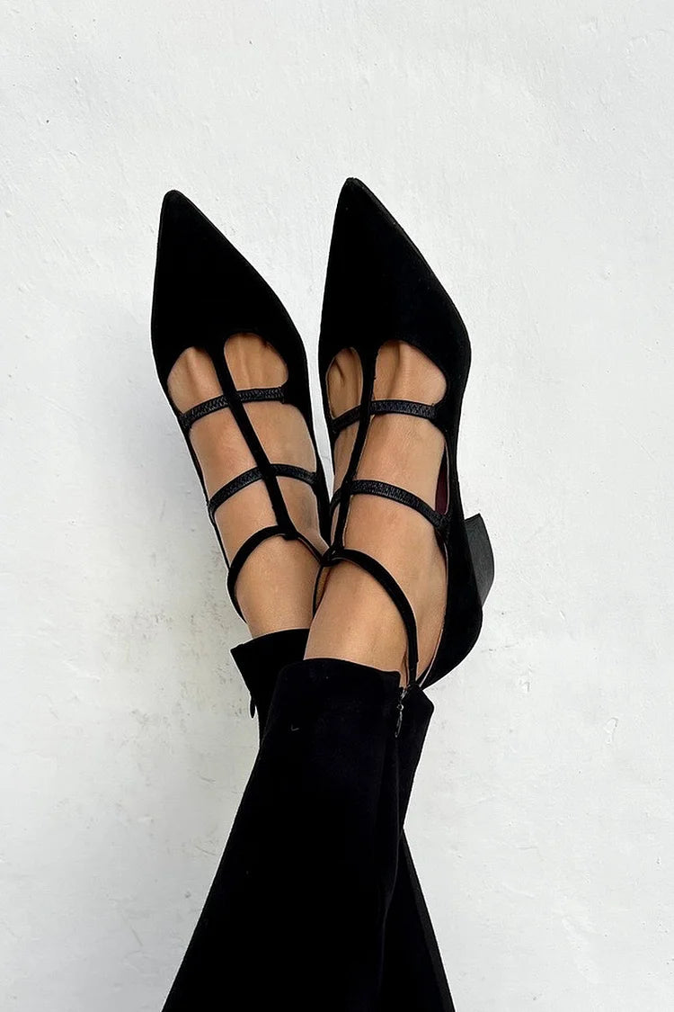 Nora™ | Women's Strappy Pointed-Toe Heels