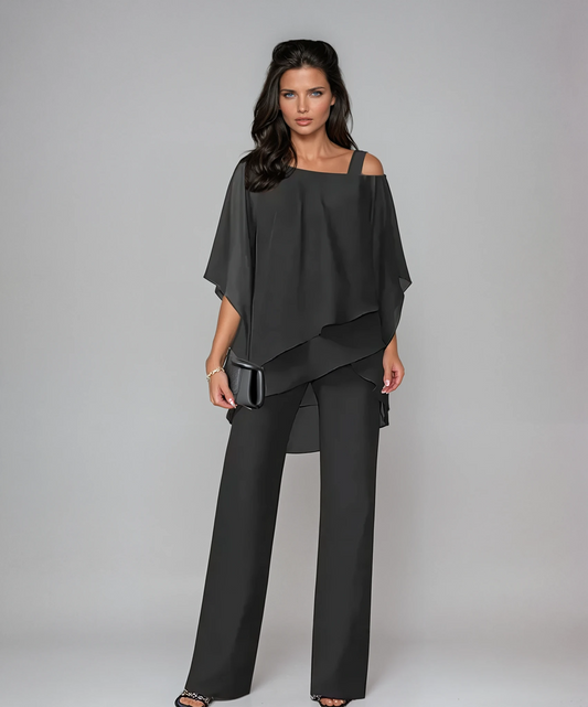 Nora™ | Women's Two-Piece Layered Set