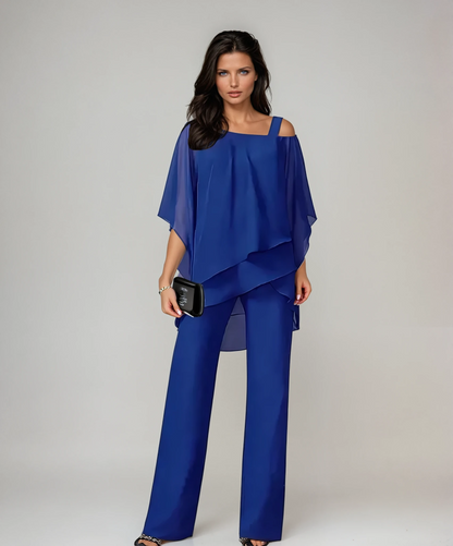 Nora™ | Women's Two-Piece Layered Set