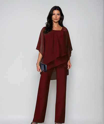 Nora™ | Women's Two-Piece Layered Set