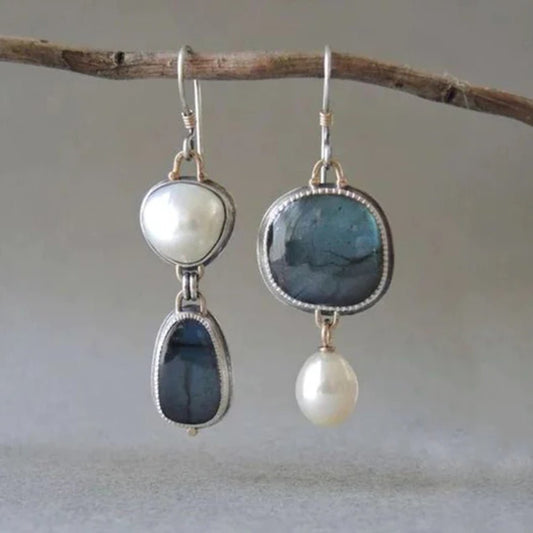 Opal™ | Women's Mismatched Drop Earrings