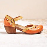Sadie™ | Women's Ankle-Strap Low Heel Sandals