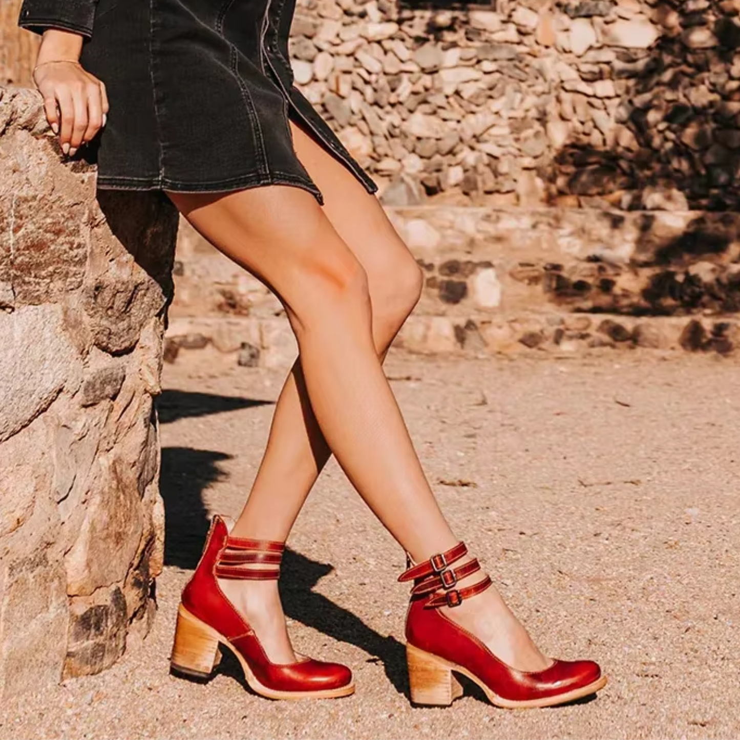 Sadie™ | Women's Block-Heel Mary Jane Pumps