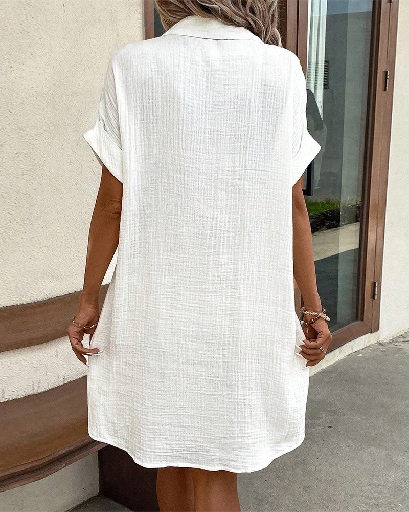 Sadie™ | Women's Button-Down Shirt Dress