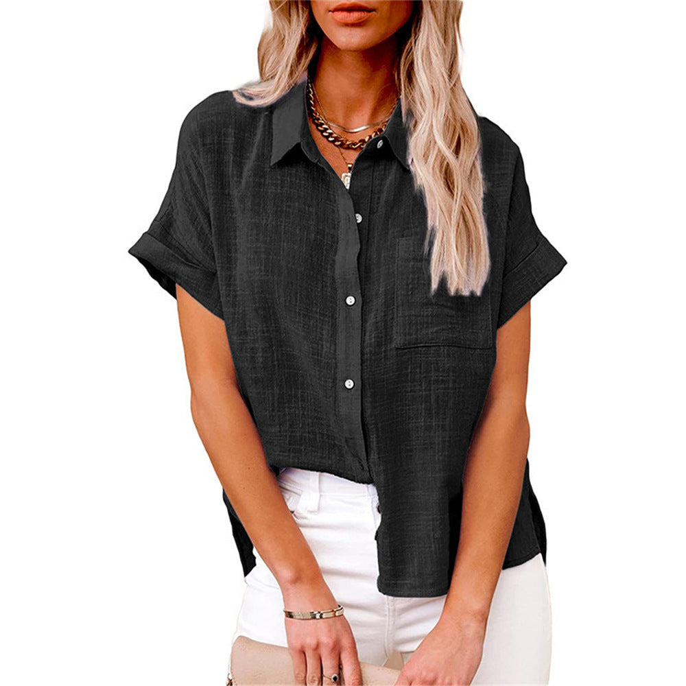 Sadie™ | Women's Button-Front Short-Sleeve Shirt