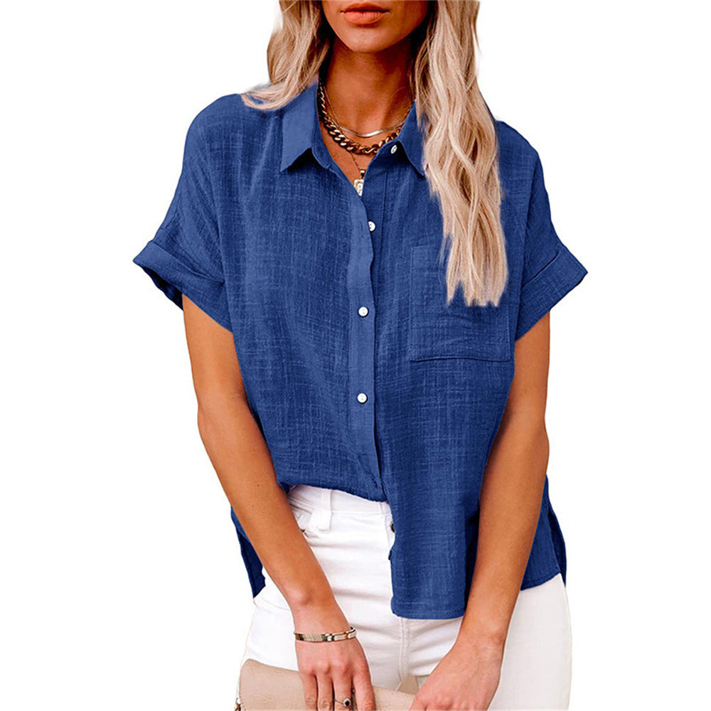 Sadie™ | Women's Button-Front Short-Sleeve Shirt