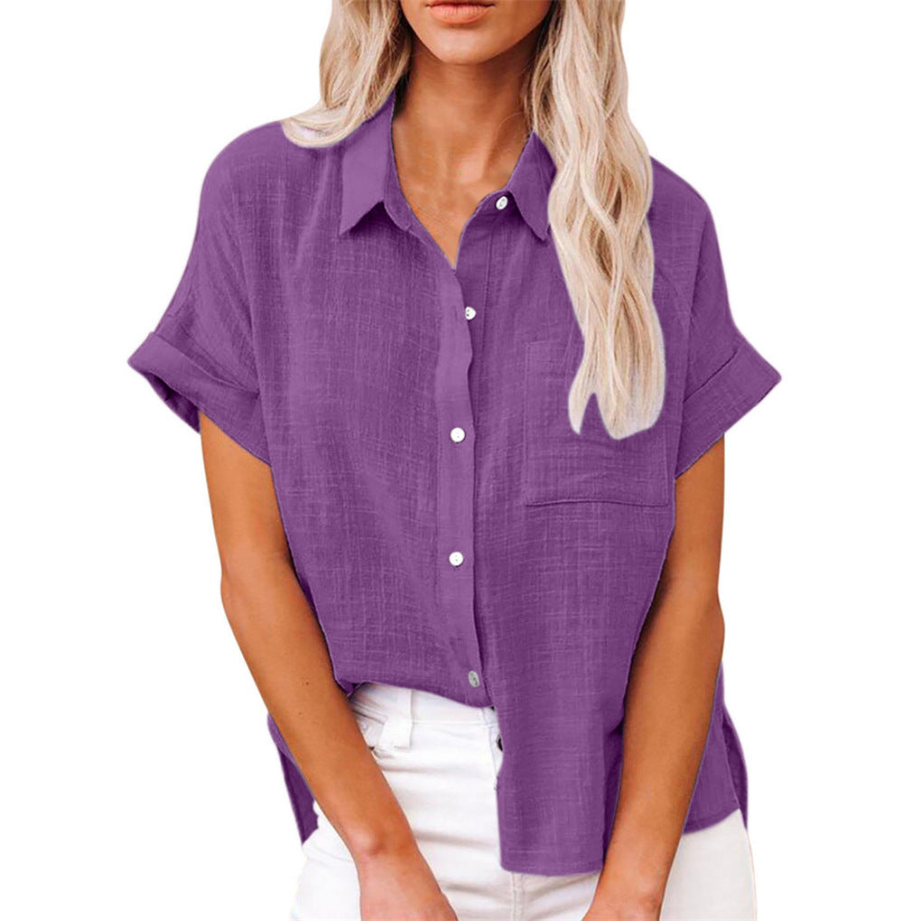Sadie™ | Women's Button-Front Short-Sleeve Shirt