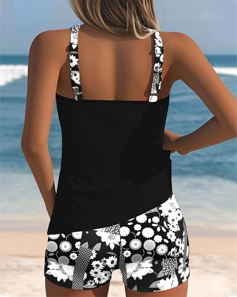 Sadie™ | Women's Floral Tankini Set