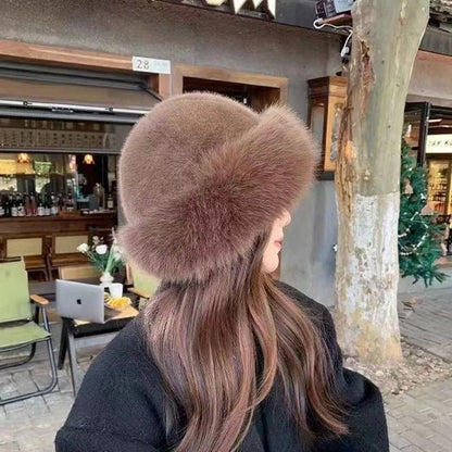 Sadie™ | Women's Fluffy Bucket Hat