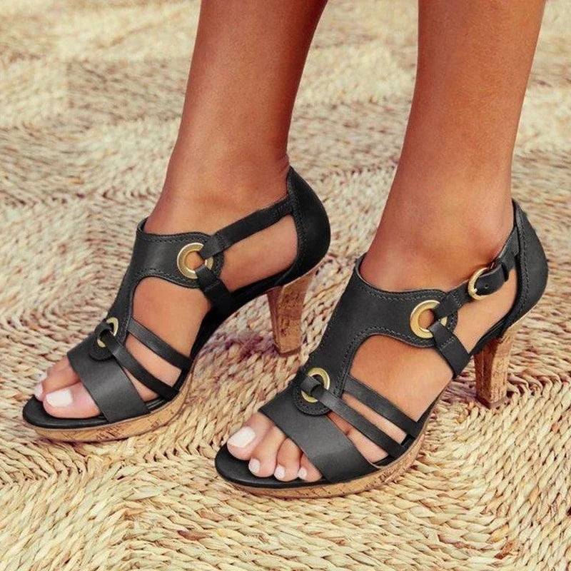 Sadie™ | Women's Gladiator-Style High Heel Sandals