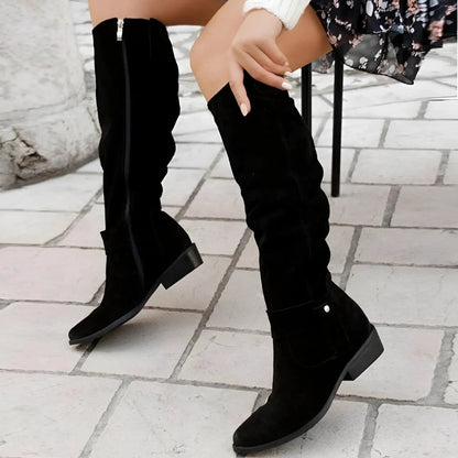 Sadie™ | Women's Knee-High Slouch Boots