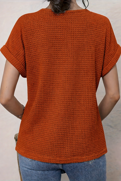 Sadie™ | Women's Lace-Trim Round-Neck Top