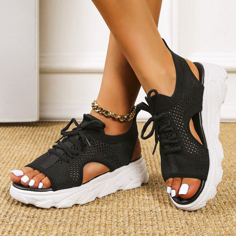 Sadie™ | Women's Open-Toe Platform Sandals