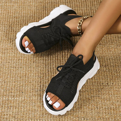 Sadie™ | Women's Open-Toe Platform Sandals
