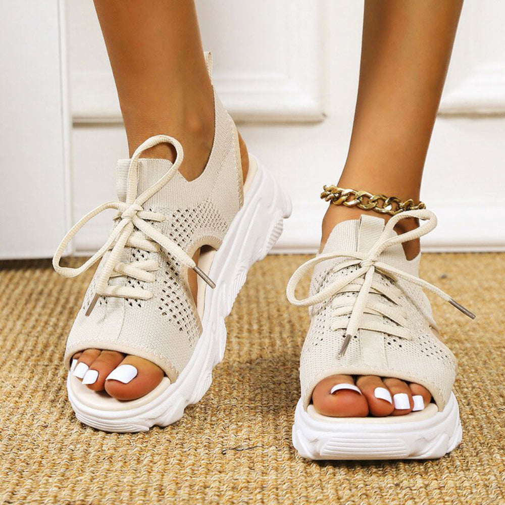 Sadie™ | Women's Open-Toe Platform Sandals
