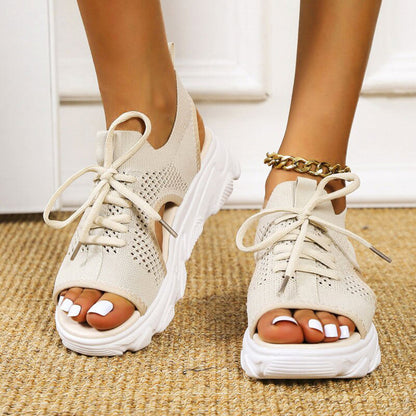 Sadie™ | Women's Open-Toe Platform Sandals