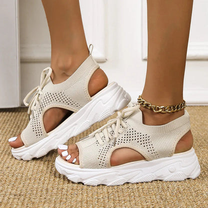 Sadie™ | Women's Open-Toe Platform Sandals