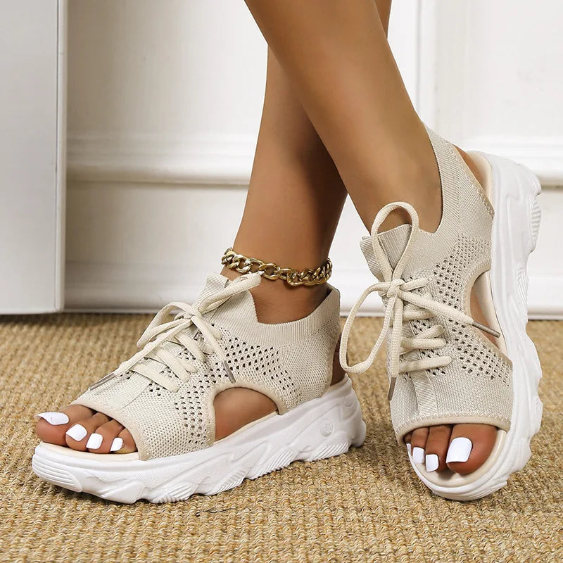 Sadie™ | Women's Open-Toe Platform Sandals