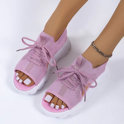Sadie™ | Women's Open-Toe Platform Sandals