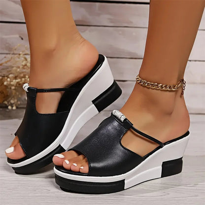 Sadie™ | Women's Open-Toe Wedge Sandals