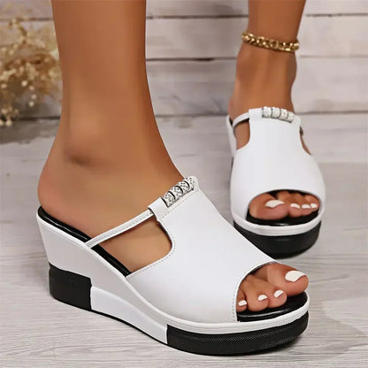 Sadie™ | Women's Open-Toe Wedge Sandals
