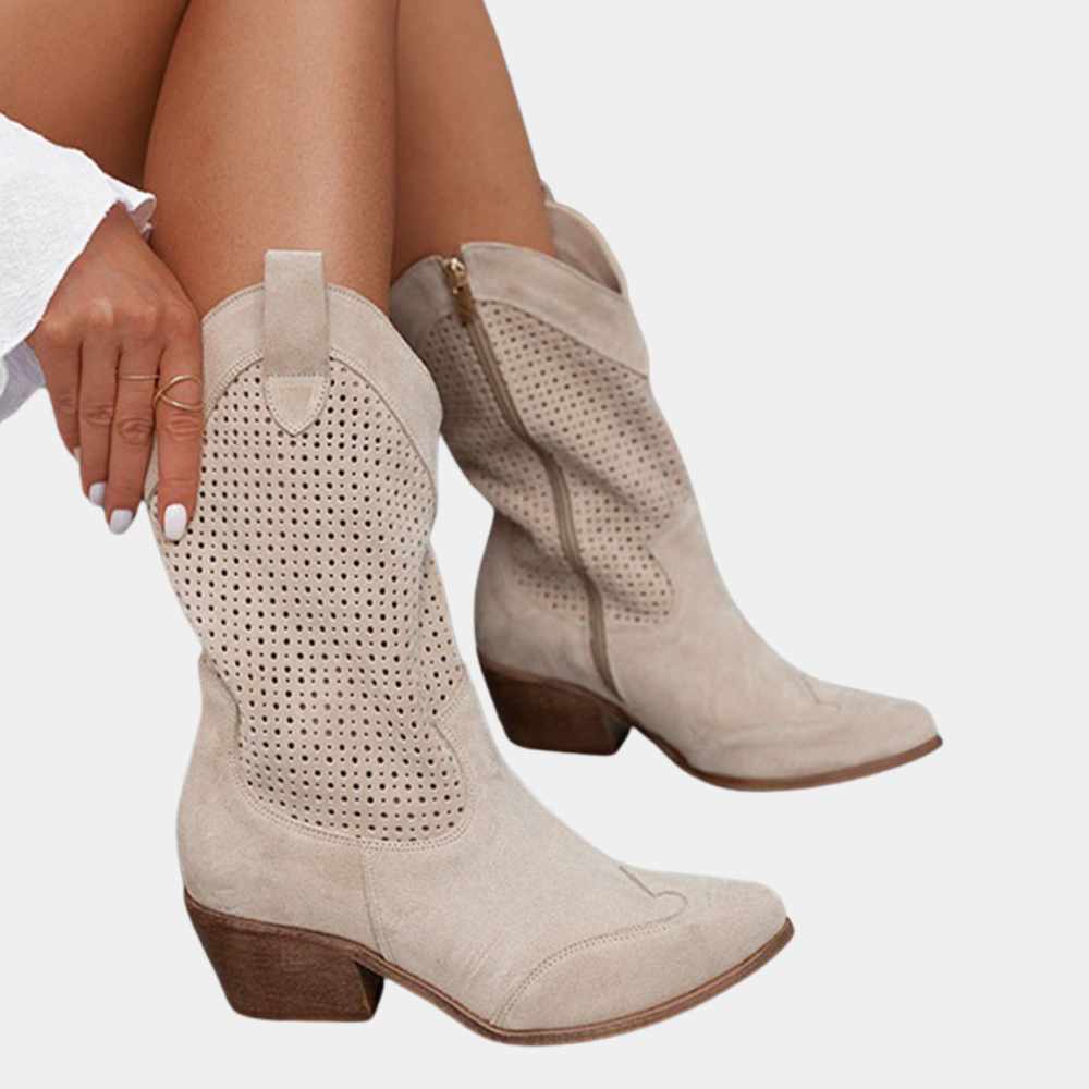 Sadie™ | Women's Perforated Cowboy Boots
