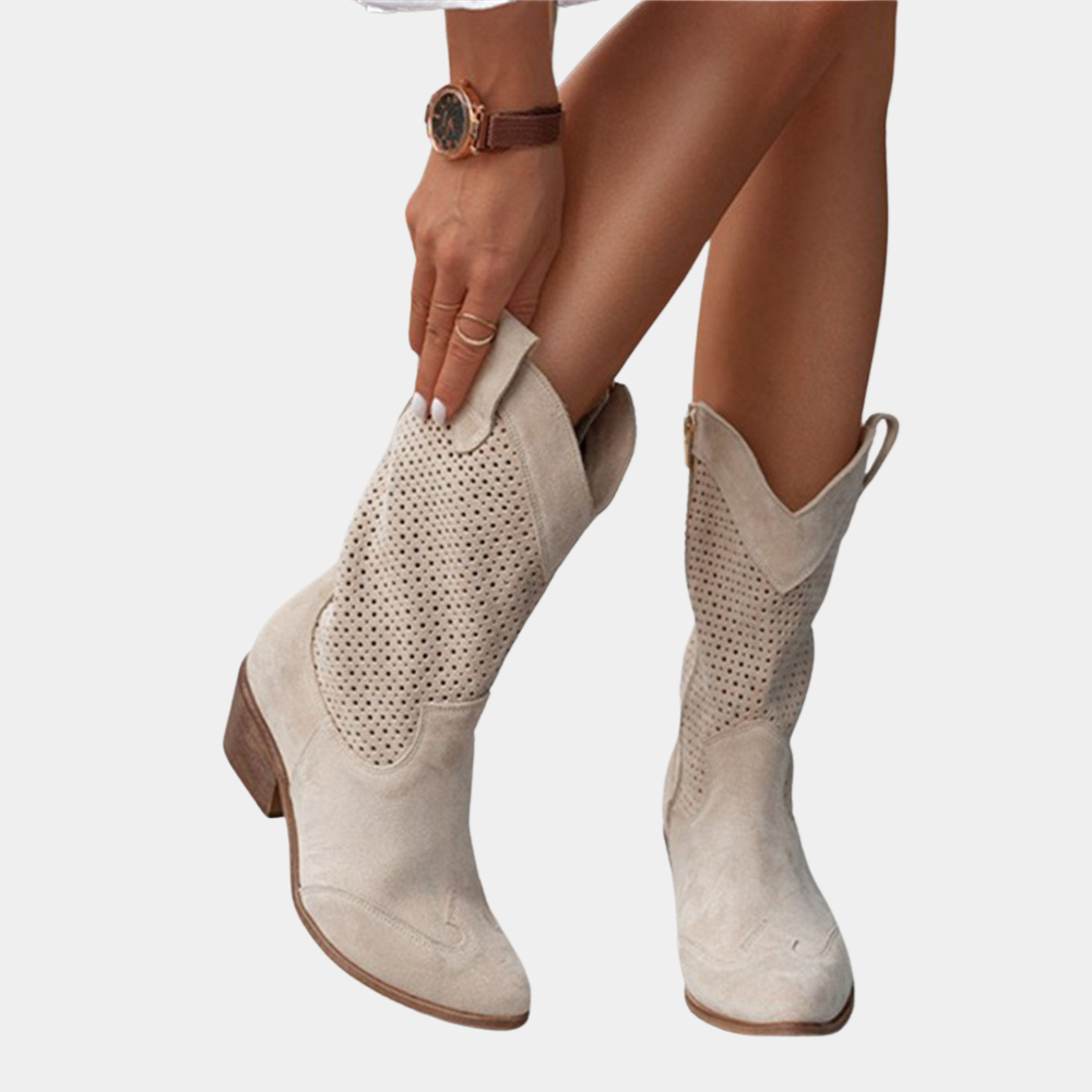 Sadie™ | Women's Perforated Cowboy Boots