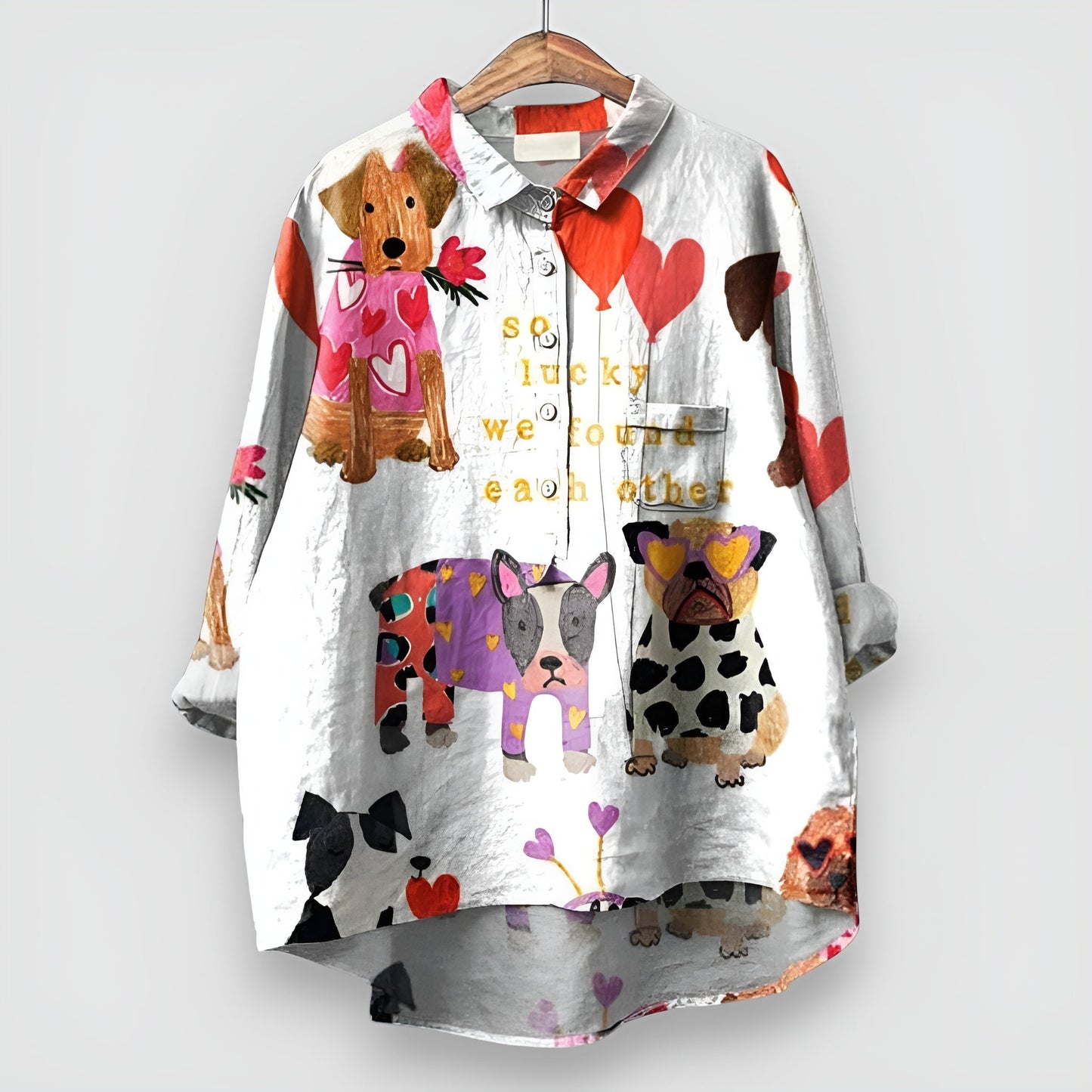 Sadie™ | Women's Relaxed-Fit Animal Print Shirt