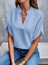 Tessa™ | Women's V-Neck Split-Sleeve Blouse