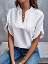 Tessa™ | Women's V-Neck Split-Sleeve Blouse