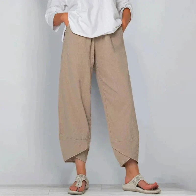 Tessa™ | Women's Wide-Leg Cropped Pants