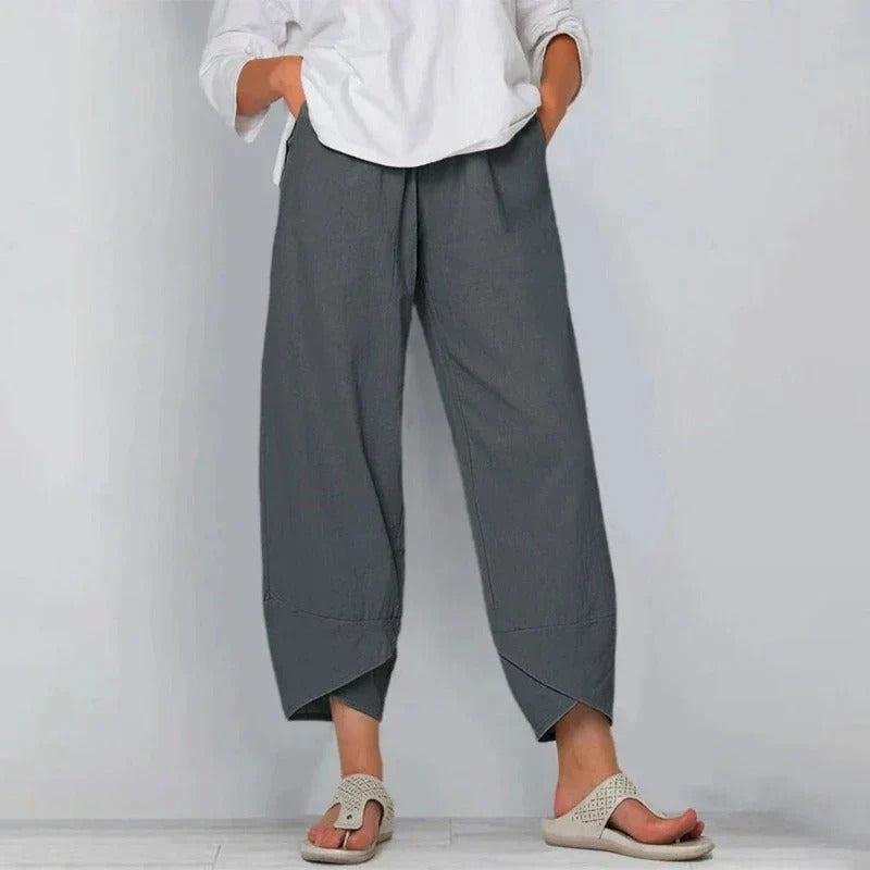 Tessa™ | Women's Wide-Leg Cropped Pants
