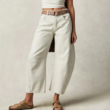 Women's Barrel-Leg Trousers