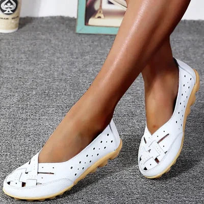 Women's Cut-Out Slip-On Flats