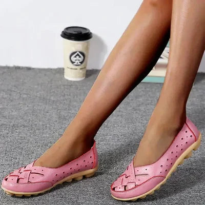 Women's Cut-Out Slip-On Flats