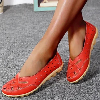 Women's Cut-Out Slip-On Flats