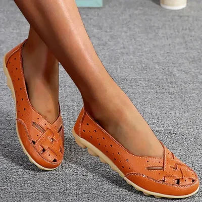Women's Cut-Out Slip-On Flats
