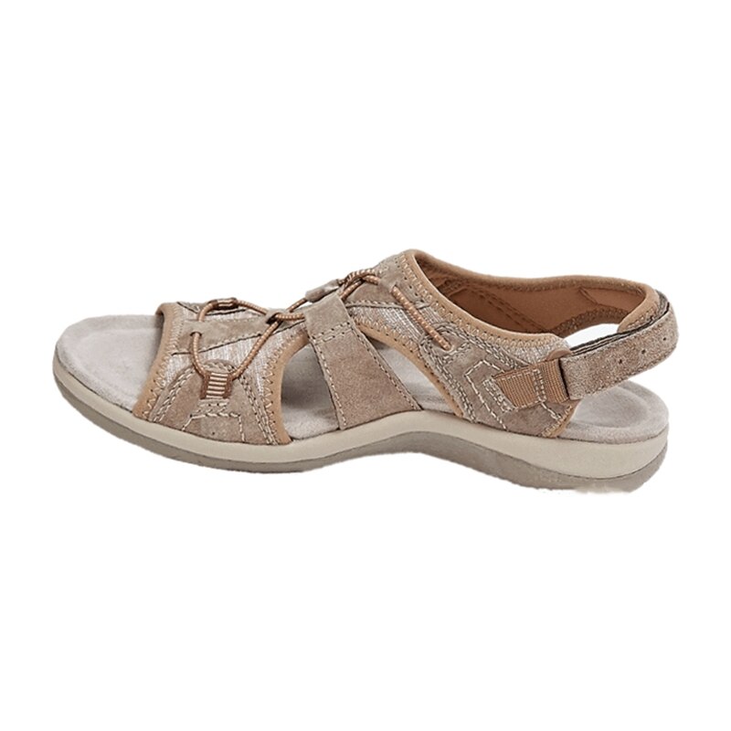 Women's Open-Toe Sandal with Wide Straps