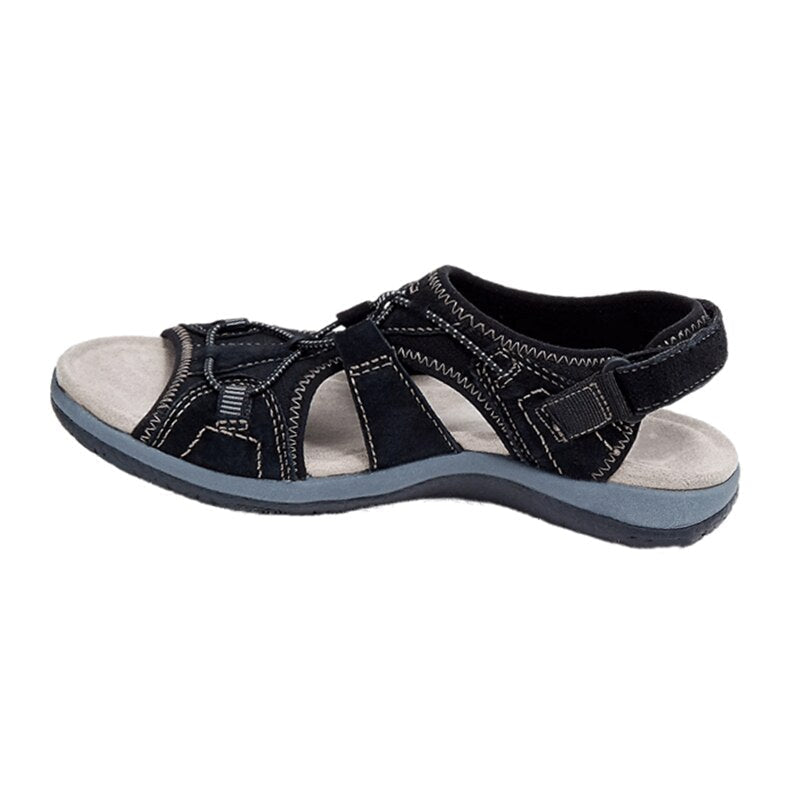 Women's Open-Toe Sandal with Wide Straps