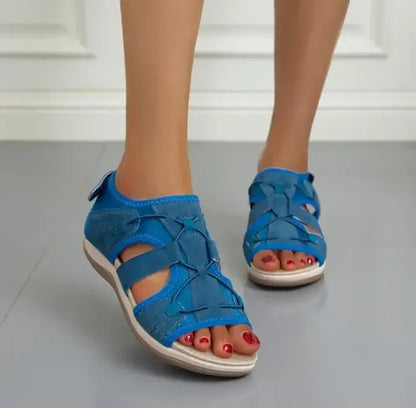 Women's Open-Toe Sandal with Wide Straps