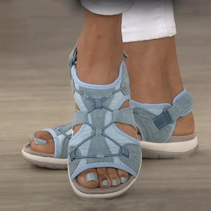Women's Open-Toe Sandal with Wide Straps