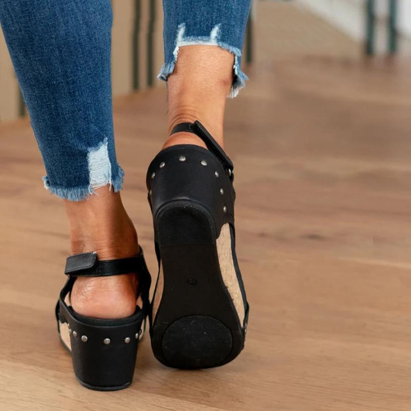 Women's Open-Toe Wedge Sandals