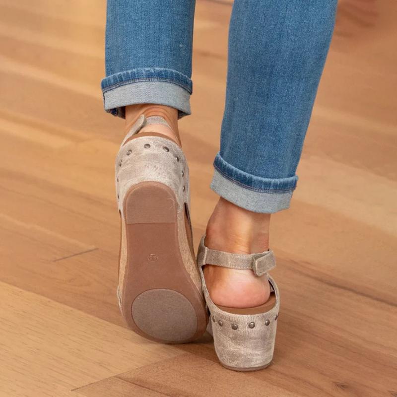 Women's Open-Toe Wedge Sandals