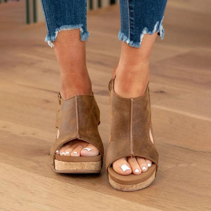 Women's Open-Toe Wedge Sandals