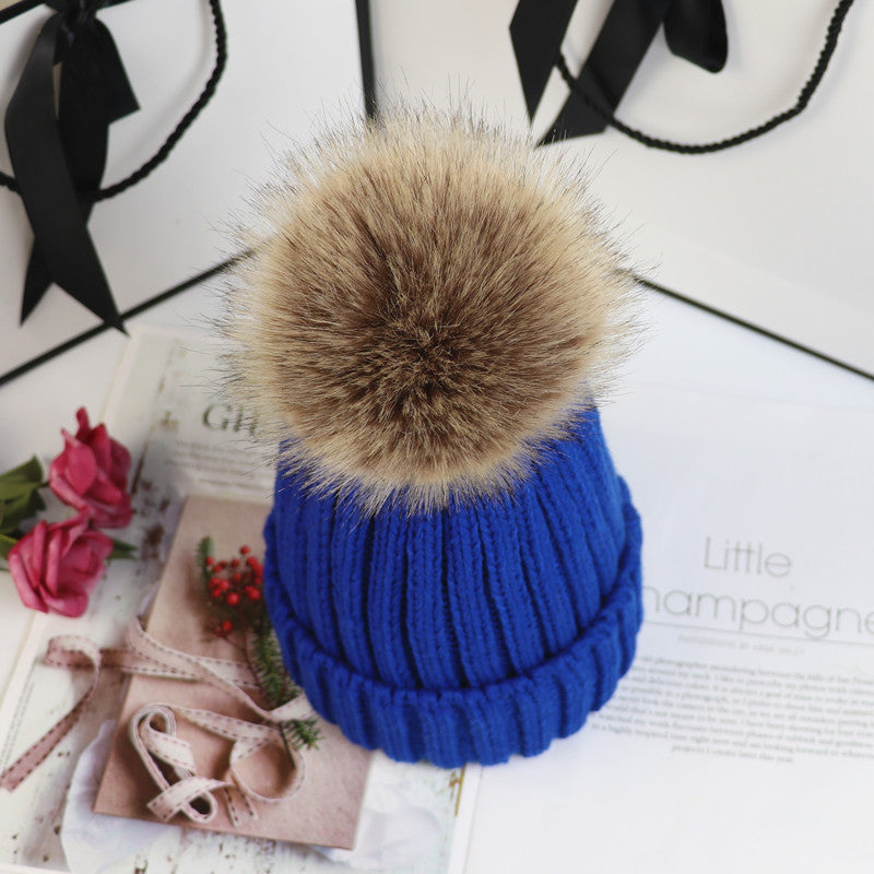 Women's Ribbed Beanie with Pom
